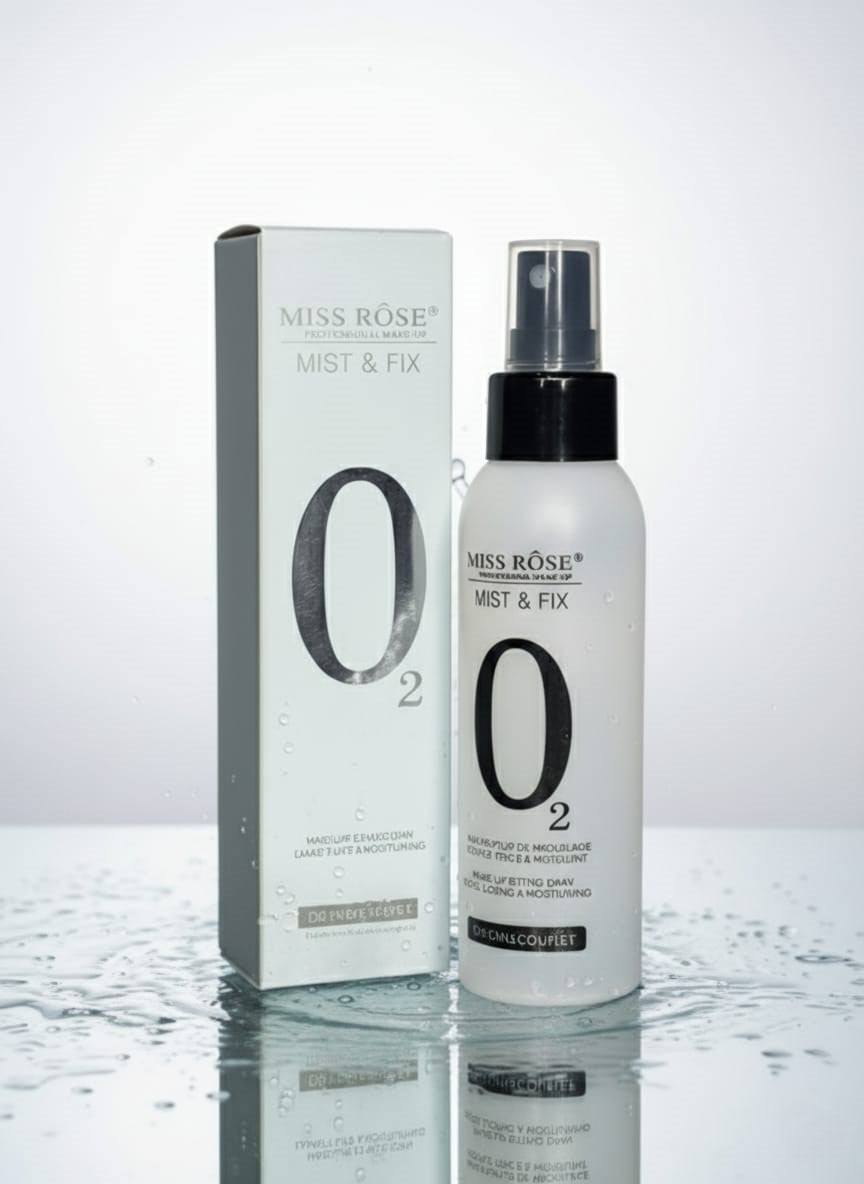 MISS RÔSE® Professional Make-Up – Mist & Fix (O₂)