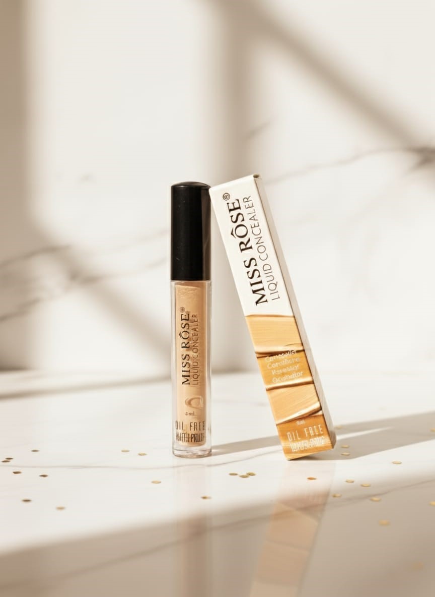 MISS RÔSE Liquid Concealer (Oil-Free, Waterproof)